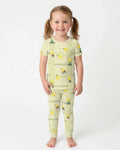 Zweiteiliges, kurzärmliges Pyjama-Set mit Marienkäfern