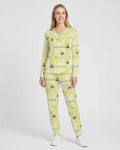 Vorlage Bambus Damen Pyjama Set