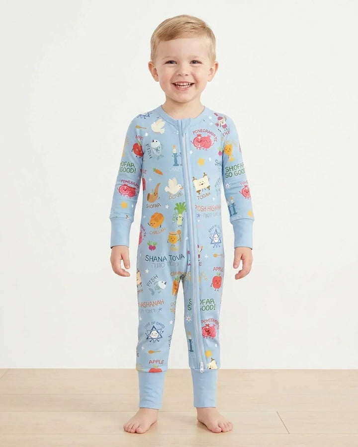 Gerippte Babykleidung mit individuellem Foto - Weich &amp; Skizzenhaft
