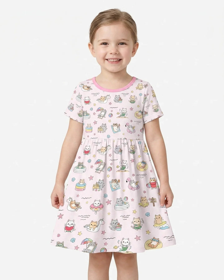 Vorlage Bambus Twirl Kleid