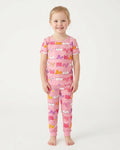 Zweiteiliges, kurzärmliges Pyjama-Set mit Marienkäfern