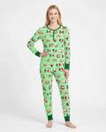 Vorlage Bambus Damen Pyjama Set