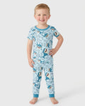 Zweiteiliges, kurzärmliges Pyjama-Set mit Marienkäfern