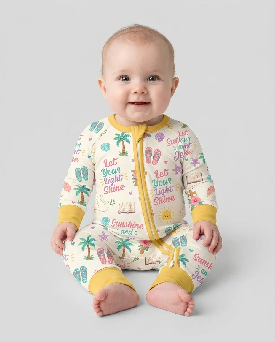Gerippte Babykleidung mit individuellem Foto - Weich &amp; Skizzenhaft