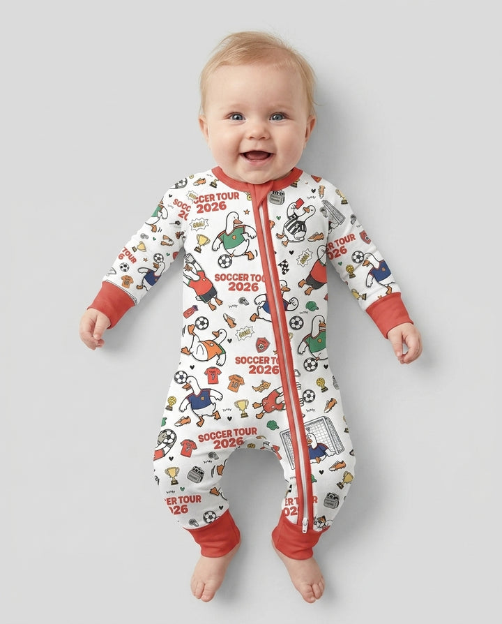 Gerippte Babykleidung mit individuellem Foto - Weich &amp; Skizzenhaft