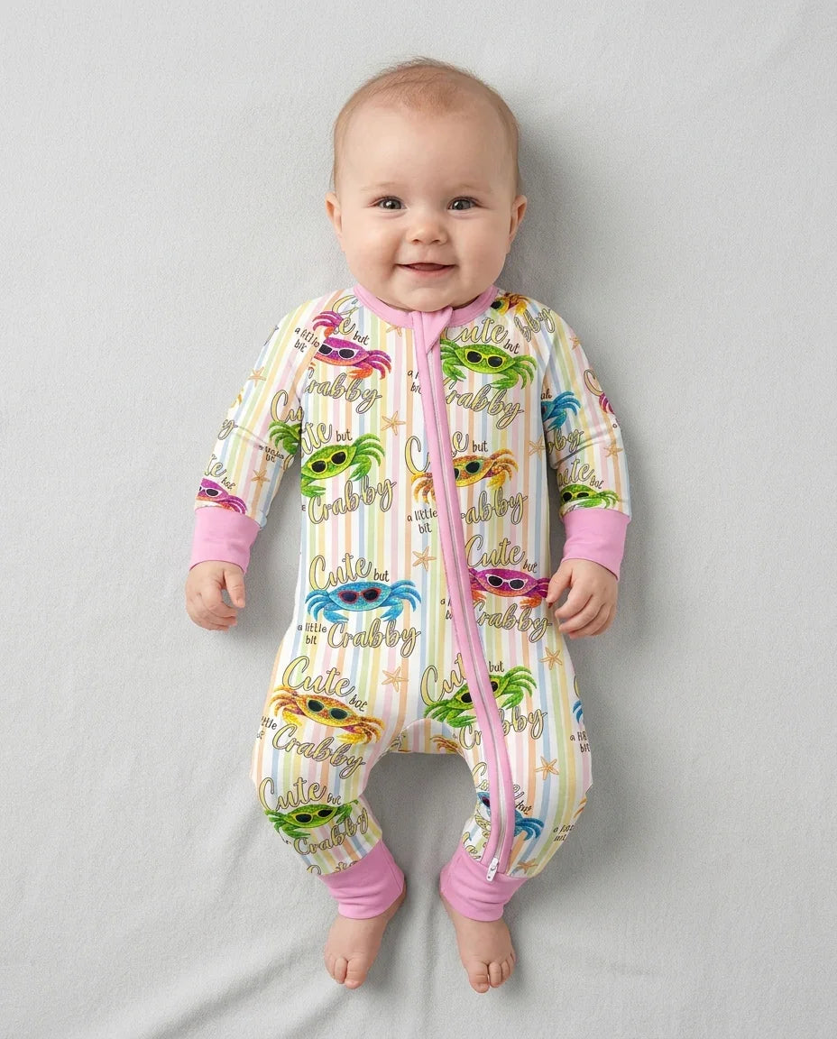 Cute But A Little Bit Crabby Bamboo Convertible Zippy