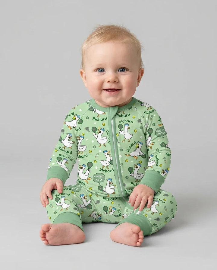 Gerippte Babykleidung mit individuellem Foto - Weich &amp; Skizzenhaft