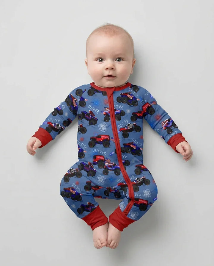 Gerippte Babykleidung mit individuellem Foto - Weich &amp; Skizzenhaft