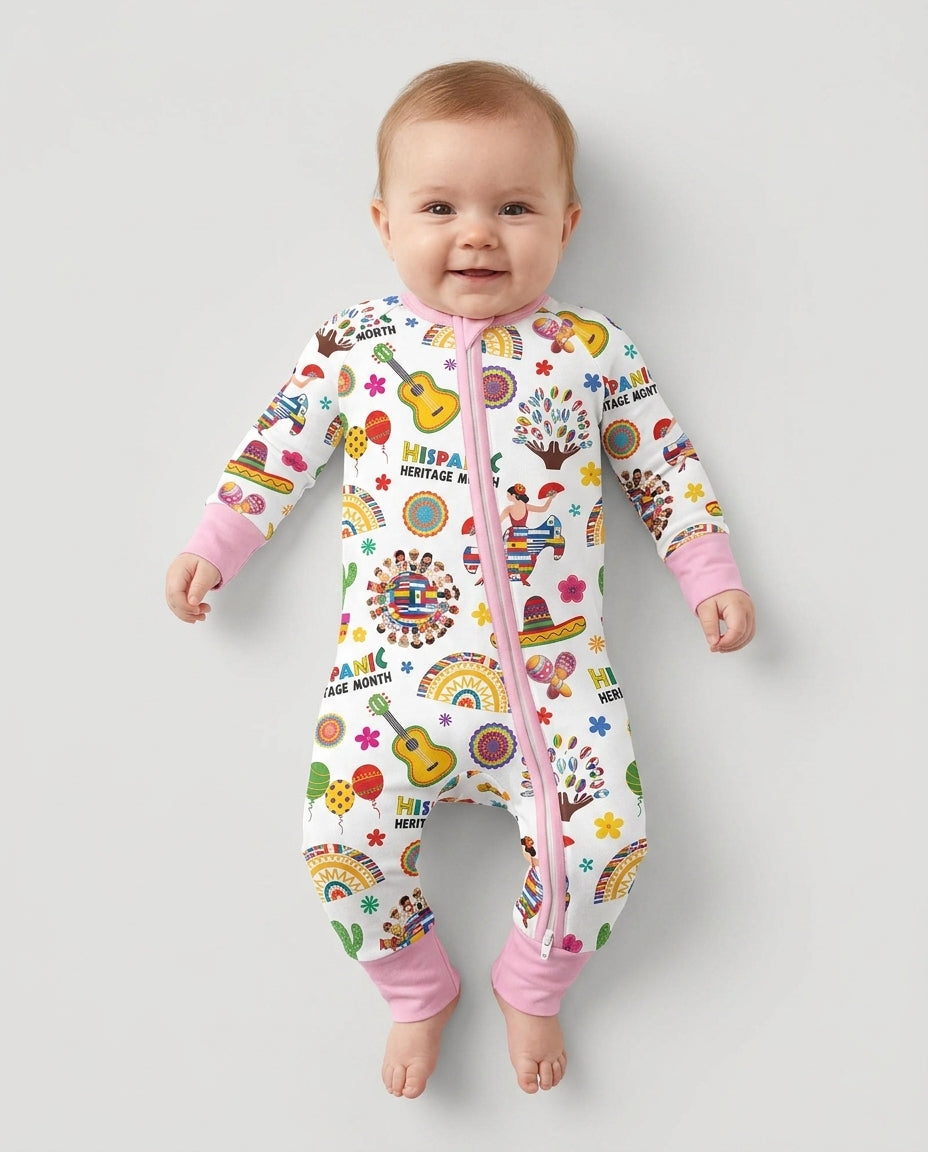 Gerippte Babykleidung mit individuellem Foto - Weich &amp; Skizzenhaft