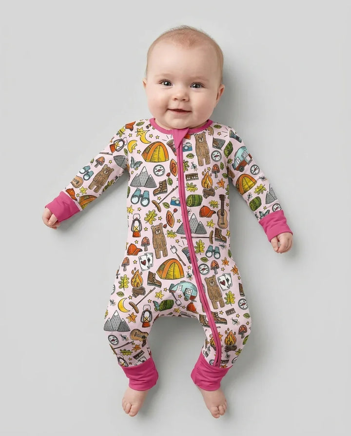 Gerippte Babykleidung mit individuellem Foto - Weich &amp; Skizzenhaft