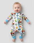 Gerippte Babykleidung mit individuellem Foto - Weich &amp; Skizzenhaft