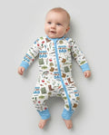 Gerippte Babykleidung mit individuellem Foto - Weich &amp; Skizzenhaft