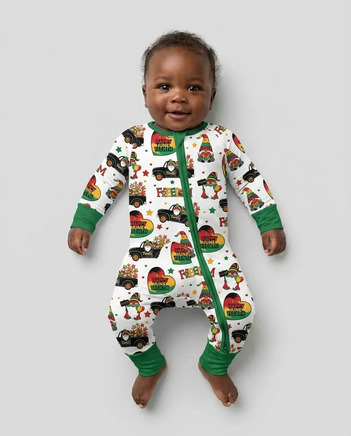 Gerippte Babykleidung mit individuellem Foto - Weich &amp; Skizzenhaft