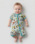 Funny Camper Family Matching Bamboo Shorty Zippy