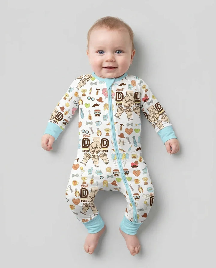 Gerippte Babykleidung mit individuellem Foto - Weich &amp; Skizzenhaft