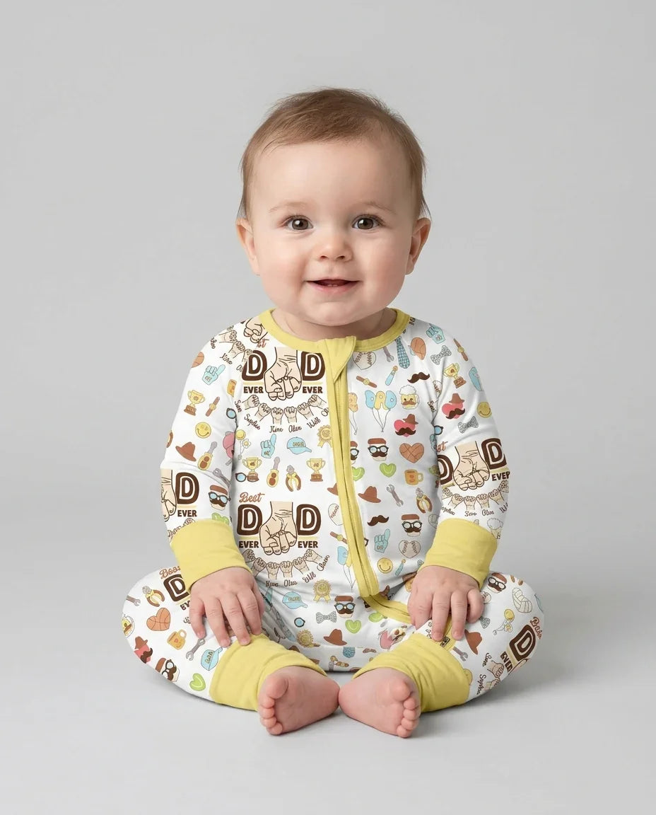 Gerippte Babykleidung mit individuellem Foto - Weich &amp; Skizzenhaft