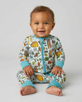 Gerippte Babykleidung mit individuellem Foto - Weich &amp; Skizzenhaft
