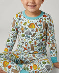 Funny Camper Family Matching Bamboo Two Piece Long Sleeve Pajama Set