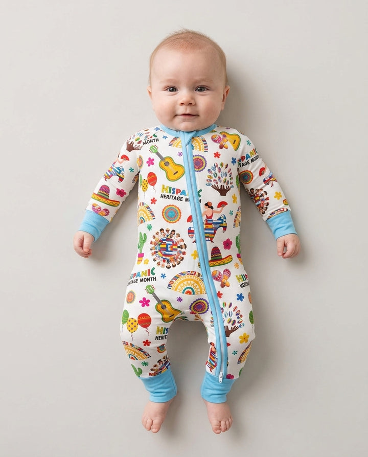 Gerippte Babykleidung mit individuellem Foto - Weich &amp; Skizzenhaft
