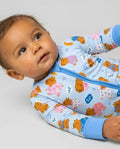 Gerippte Babykleidung mit individuellem Foto - Weich &amp; Skizzenhaft