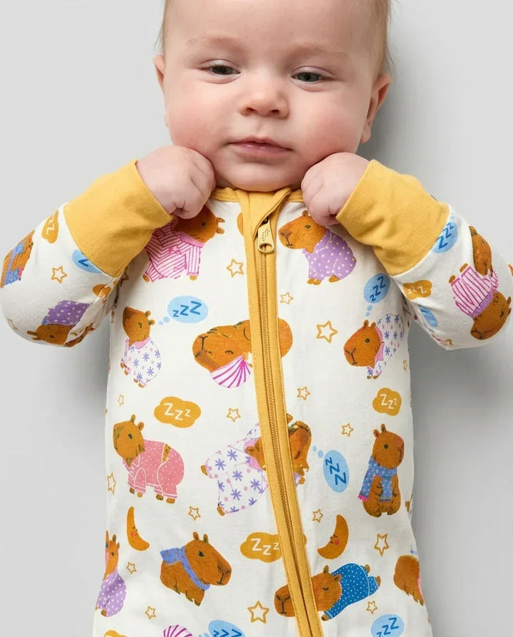 Gerippte Babykleidung mit individuellem Foto - Weich &amp; Skizzenhaft