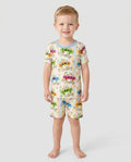 Cute But A Little Bit Crabby Bamboo Two Piece Short Sleeve Shorts Pajama Set
