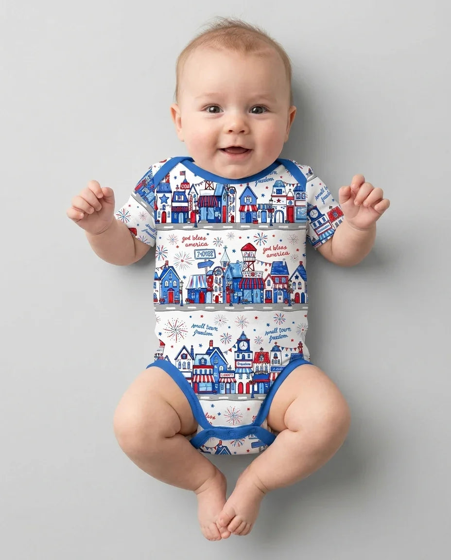 Gerippte Babykleidung mit individuellem Foto - Weich &amp; Skizzenhaft
