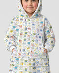 Du bist spanisches Alphabet Version Bambus-Kuschelpullover