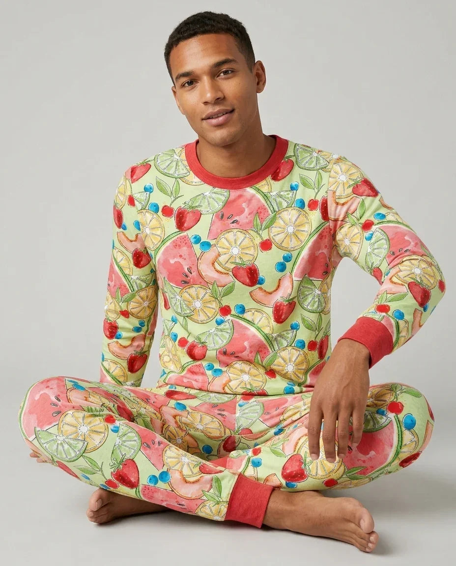 Vorlage Herren-Pyjama-Set