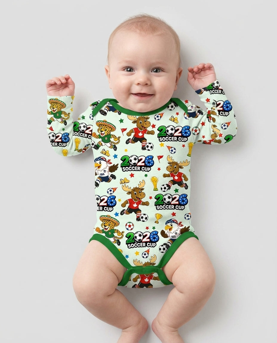 Gerippte Babykleidung mit individuellem Foto - Weich &amp; Skizzenhaft