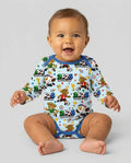 Gerippte Babykleidung mit individuellem Foto - Weich &amp; Skizzenhaft