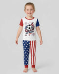 Zweiteiliges, kurzärmliges Pyjama-Set mit Marienkäfern