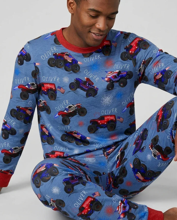 Vorlage Benutzerdefiniertes Herren-Pyjama-Set