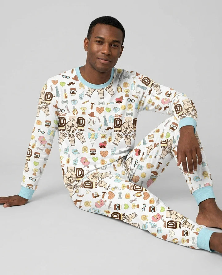 Vorlage Benutzerdefiniertes Herren-Pyjama-Set