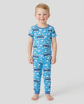 Zweiteiliges, kurzärmliges Pyjama-Set mit Marienkäfern