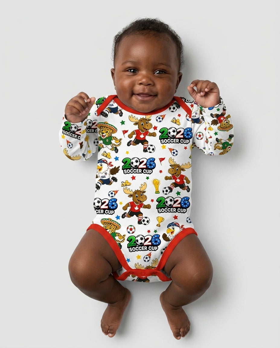 Gerippte Babykleidung mit individuellem Foto - Weich &amp; Skizzenhaft