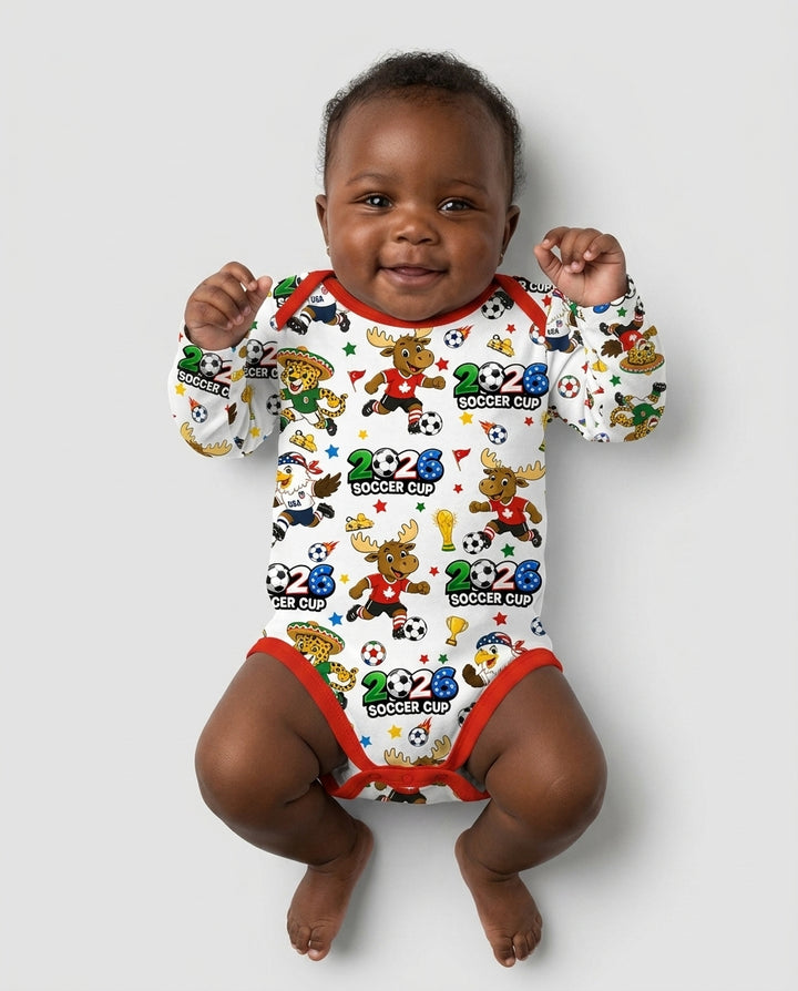 Gerippte Babykleidung mit individuellem Foto - Weich &amp; Skizzenhaft