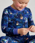 Dreamy Fireflies Bamboo Two Piece Long Sleeve Pajama Set