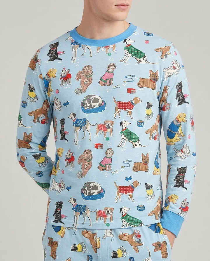 Vorlage Herren-Pyjama-Set