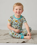 Funny Camper Family Matching Bamboo Two Piece Short Sleeve Pajama Set
