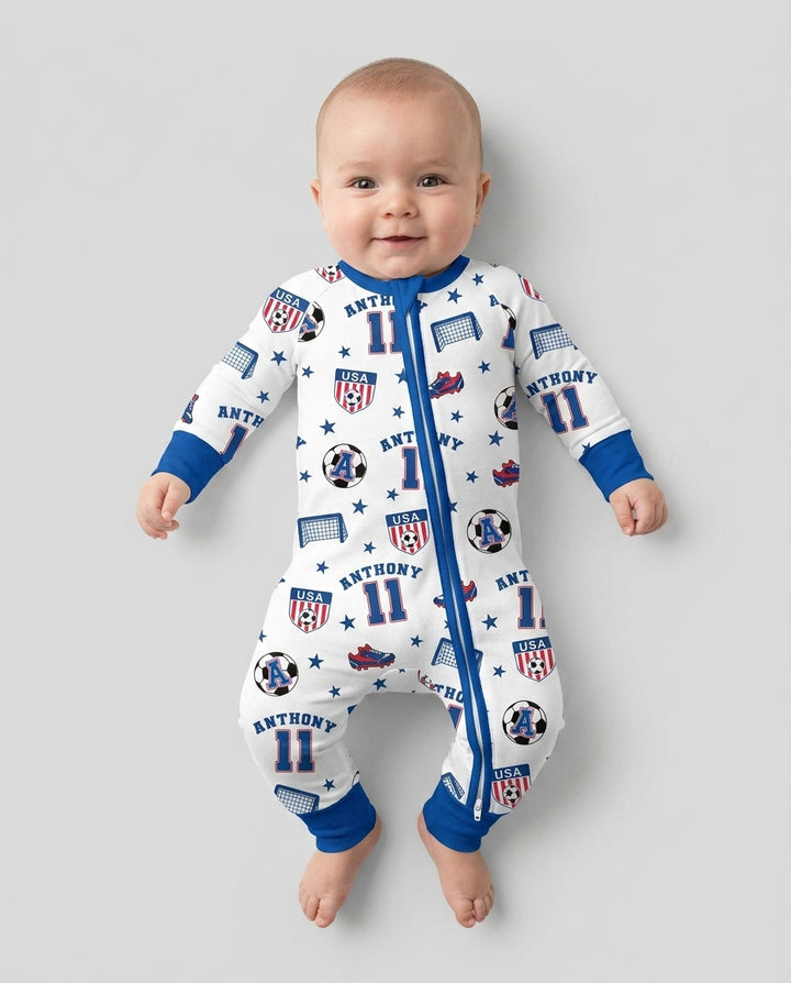 Gerippte Babykleidung mit individuellem Foto - Weich &amp; Skizzenhaft