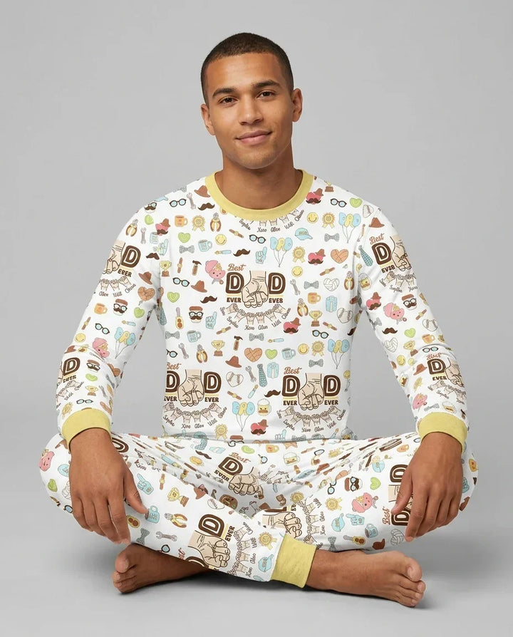 Vorlage Benutzerdefiniertes Herren-Pyjama-Set