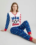 Vorlage Bambus Damen Pyjama Set