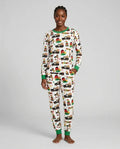 Gnom-Frohes-Juneteenth-Bambus-Damen-Pyjama-Set