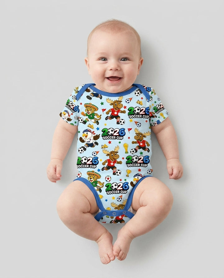Gerippte Babykleidung mit individuellem Foto - Weich &amp; Skizzenhaft