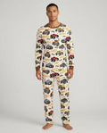 Vroom Vroom Monster Truck Bamboo Men's Pajama Set