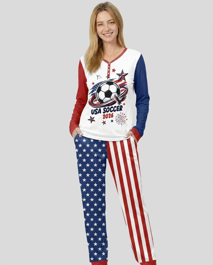Vorlage Bambus Damen Pyjama Set
