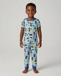 Zweiteiliges, kurzärmliges Pyjama-Set mit Marienkäfern