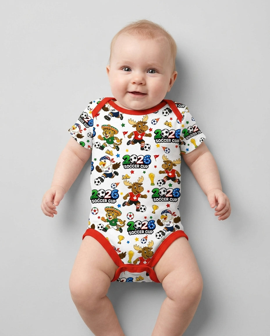 Gerippte Babykleidung mit individuellem Foto - Weich &amp; Skizzenhaft