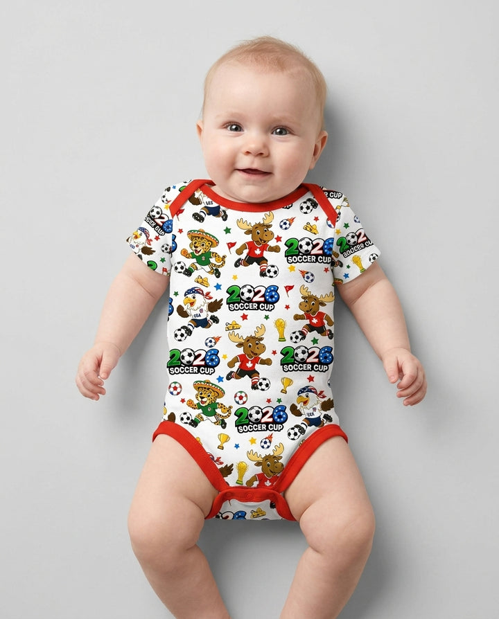Gerippte Babykleidung mit individuellem Foto - Weich &amp; Skizzenhaft